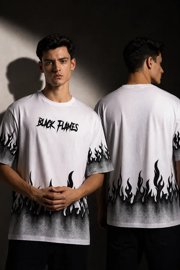White_Cotton_Oversized_Printed_T-Shirt_For_Mens