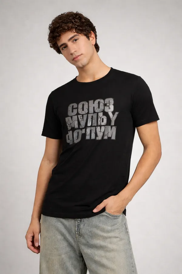 Black_Cotton_Back_Print_T-Shirt_For_Mens