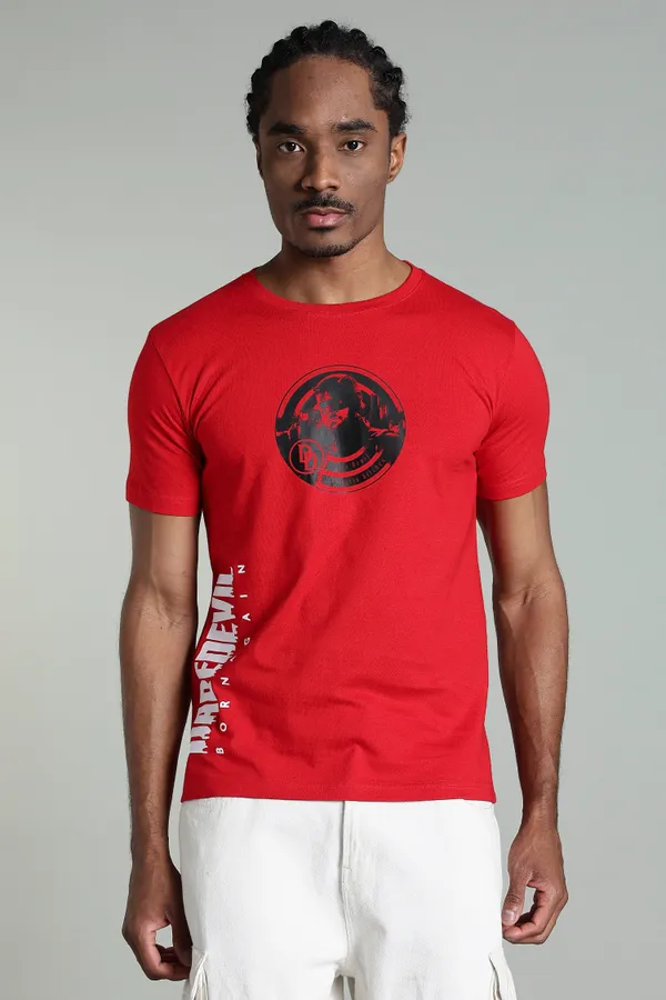 Red_Cotton_Back_Print_T-Shirt_For_Mens