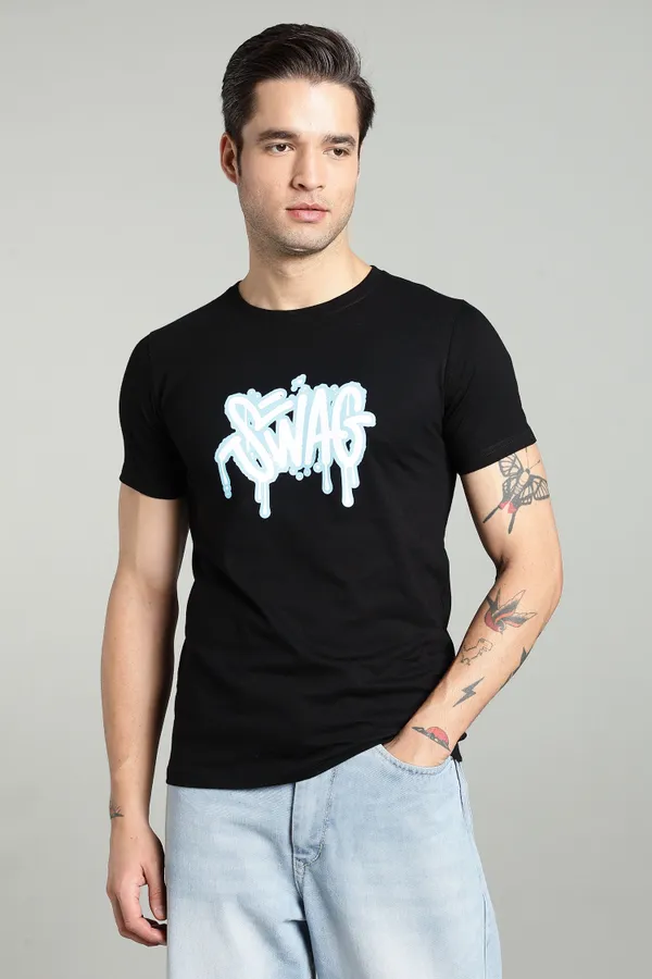 Black_Cotton_Back_Print_T-Shirt_For_Mens