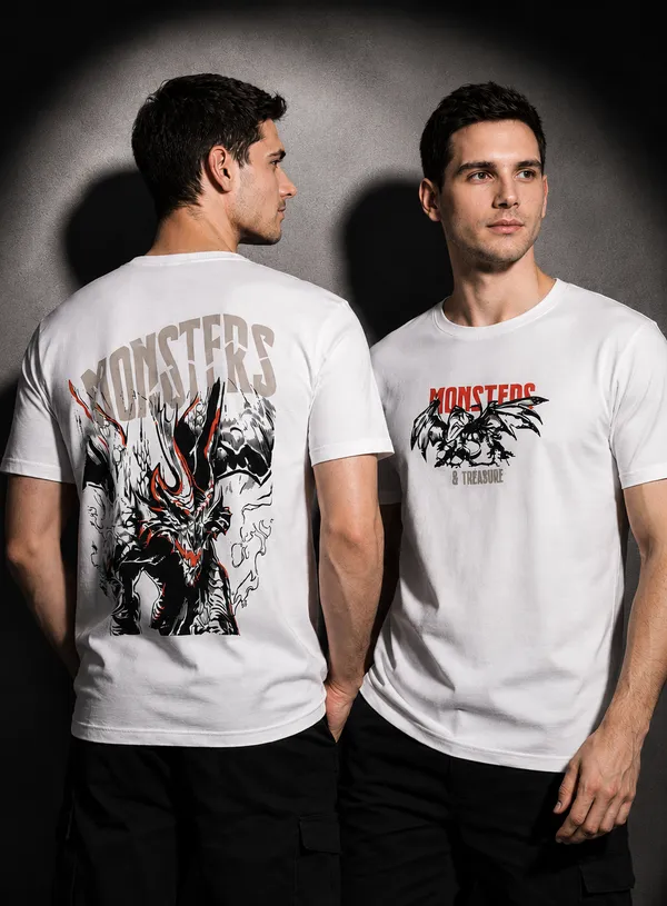 White_Cotton_UNISEX_Back_Print_T-Shirt