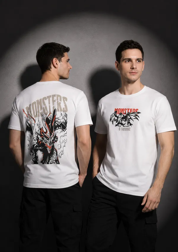 White_Cotton_UNISEX_Back_Print_T-Shirt