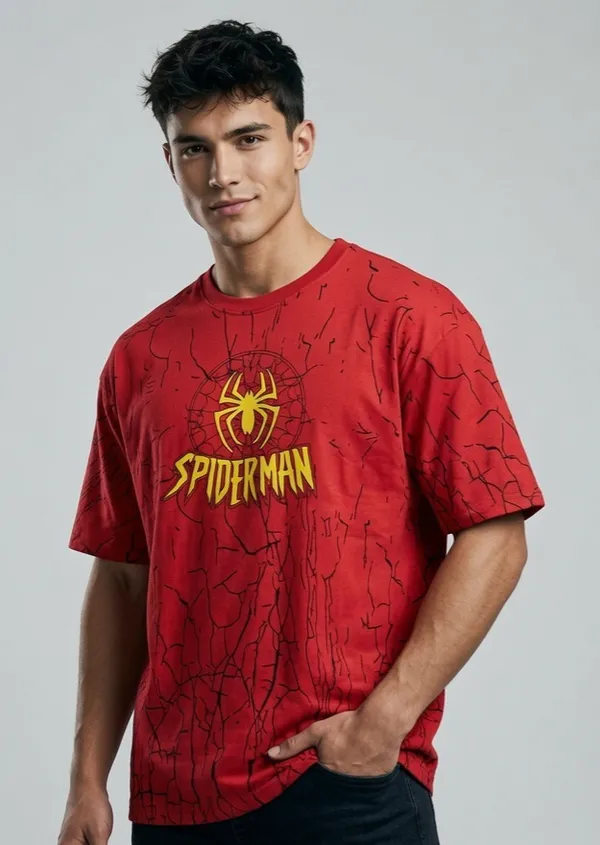 Red_Oversized_T-Shirt_For_Mens