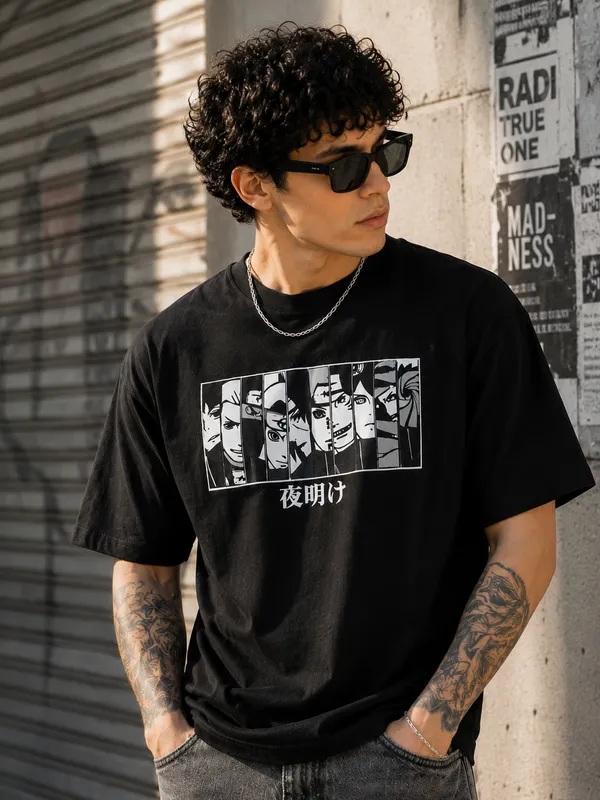 Black_Cotton_Oversized_Back_Print_T-Shirt_For_Mens
