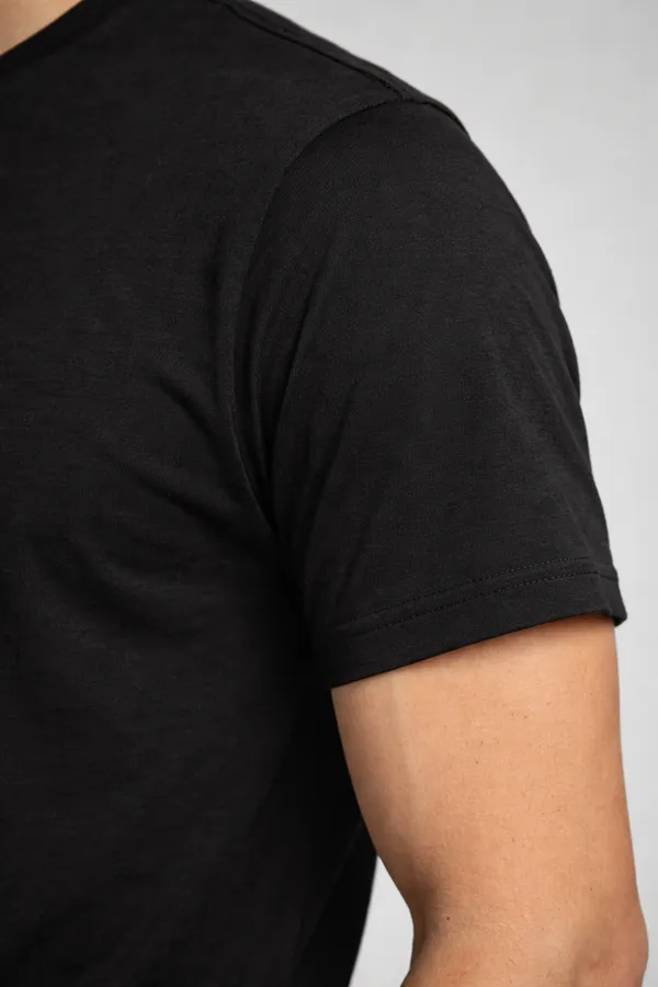 Black_Cotton_Back_Print_T-Shirt_For_Mens