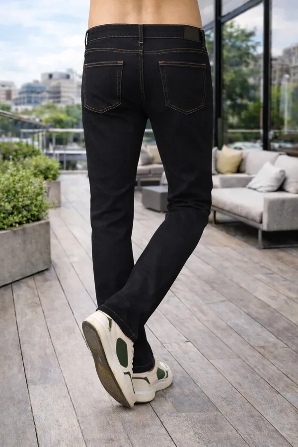 Sindon_Slim_Fit_Black_Solid_Jeans