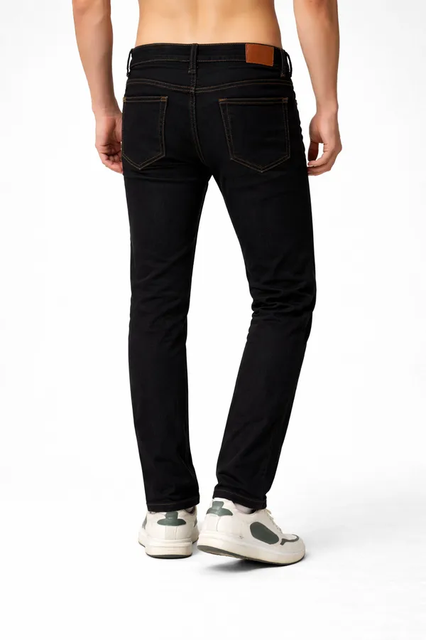 Sindon_Slim_Fit_Black_Solid_Jeans