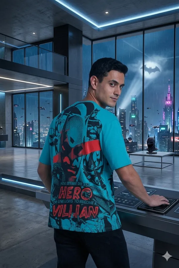 Turquoise_Cotton_Oversized_Back_Print_T-Shirt_For_Mens