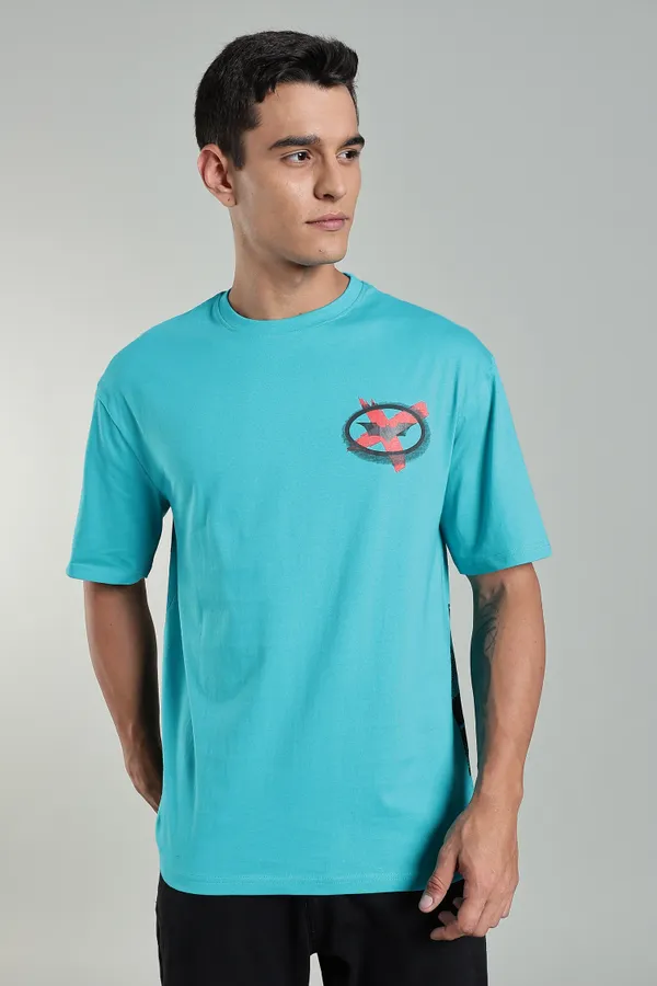 Turquoise_Cotton_Oversized_Back_Print_T-Shirt_For_Mens