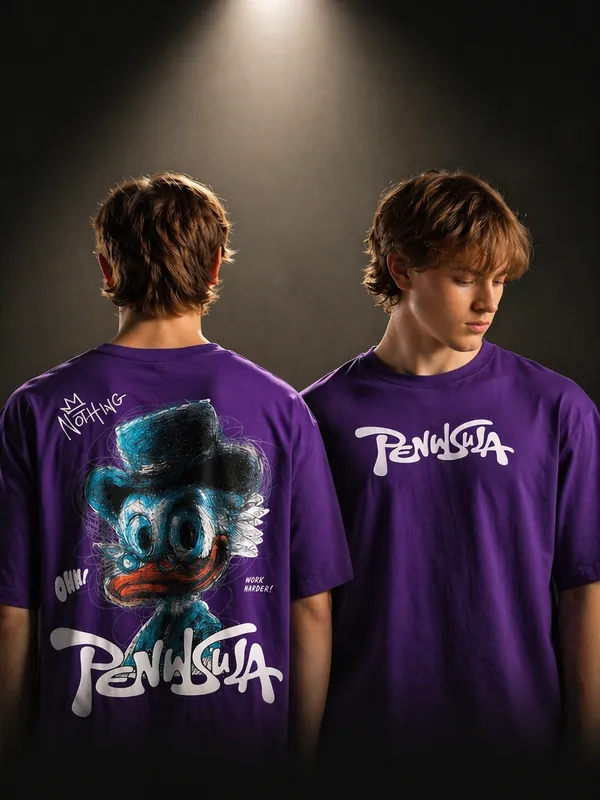 Purple_Cotton_Oversized_T-Shirt_For_Mens