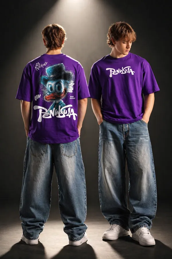 Purple_Cotton_Oversized_T-Shirt_For_Mens