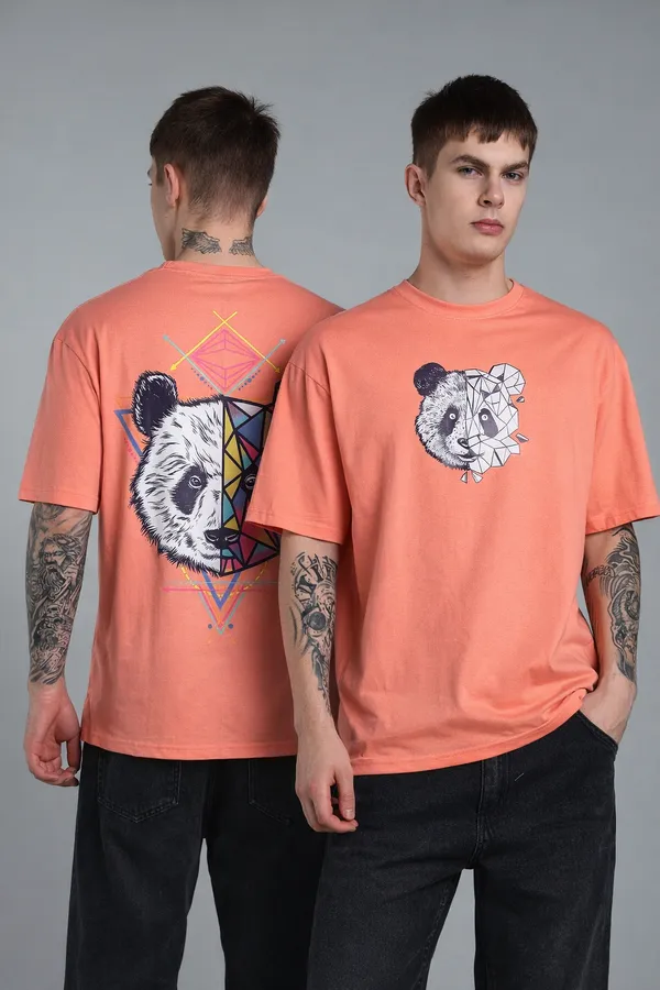 Orange_Oversized_Back_Print_Cotton_T-Shirt_For_Mens
