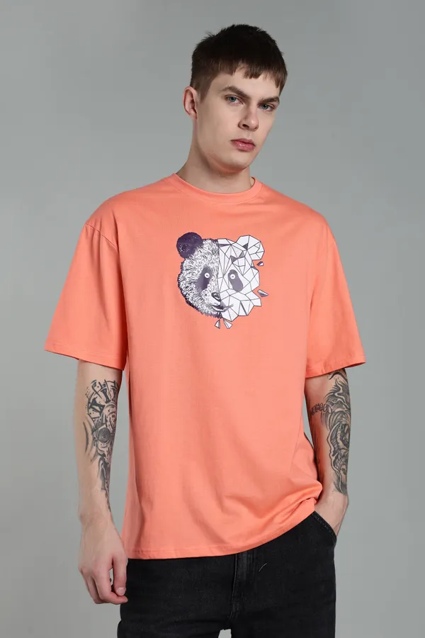 Orange_Oversized_Back_Print_Cotton_T-Shirt_For_Mens