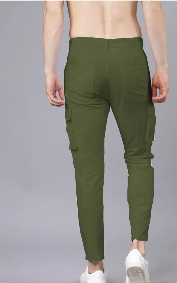 Olive_Green_Cotton_Blend_Solid_Mens_Cargo