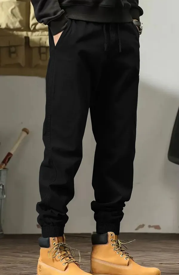 Black_Cotton_Blend_Premium_Solid_Joggers_For_Men