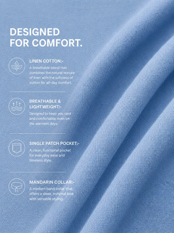 Kuons_Avenue_Men's_Sky_Blue_Linen_Cotton_Casual_Shirt