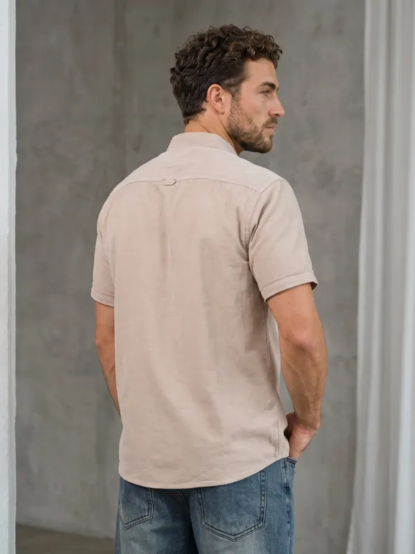 Men’s_Beige_Corduroy_Everyday_Shacket