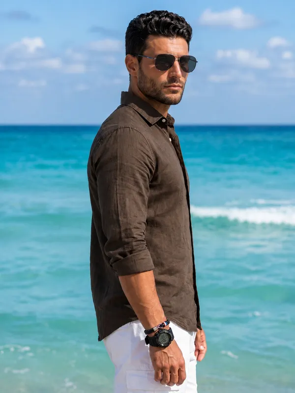 Men's_Cedar_Premium_Textured_Casual_Shirt