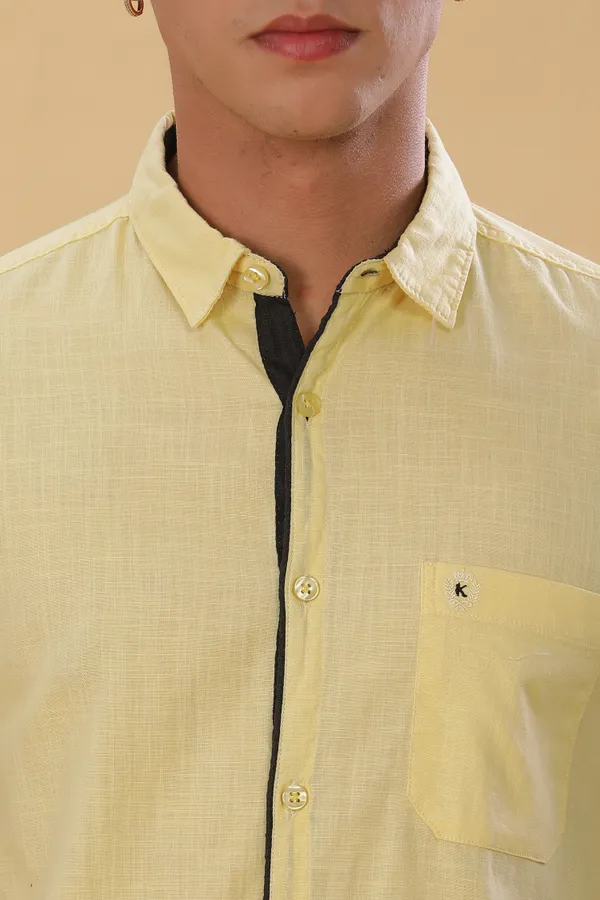 Men's_Cream_Yellow_Cotton_Casual_Classic_Half_Sleeve_Shirt