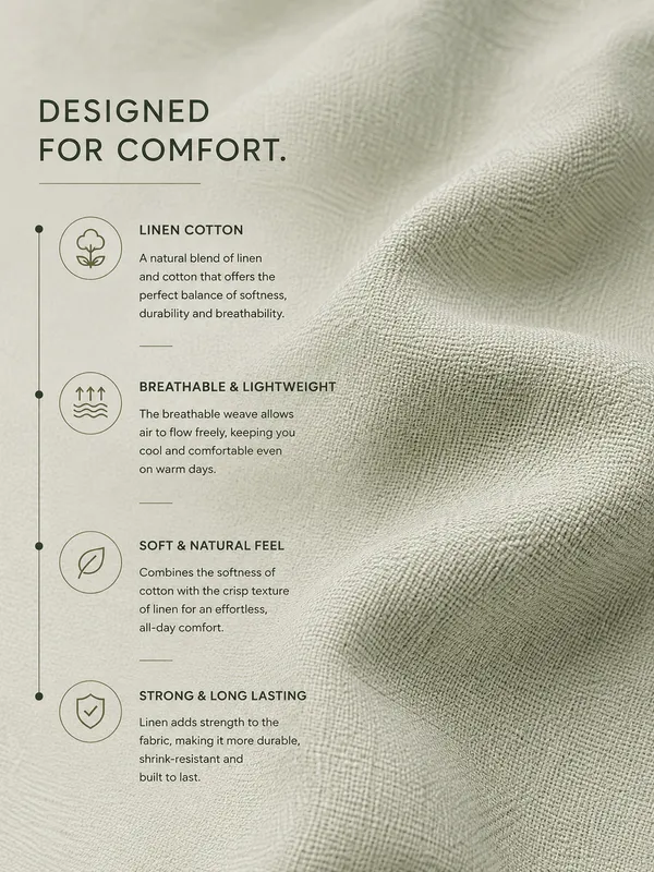 Men’s_Fern_Modern_Linen_Cotton_Casual_Shirt