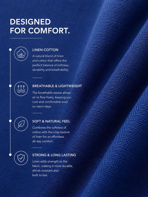 Men's_Navy_Blue_Essential_Linen_Cotton_Shirt