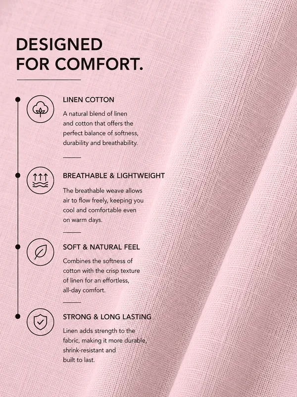 Men’s_Rose_Linen_Cotton_Smart_Casual_Shirt
