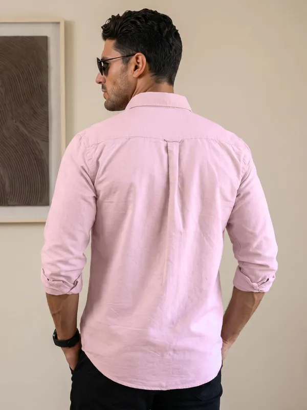 Men’s_Rose_Linen_Cotton_Smart_Casual_Shirt