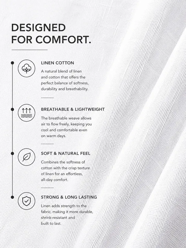 Men’s_White_Linen_Cotton_Smart_Casual_Shirt