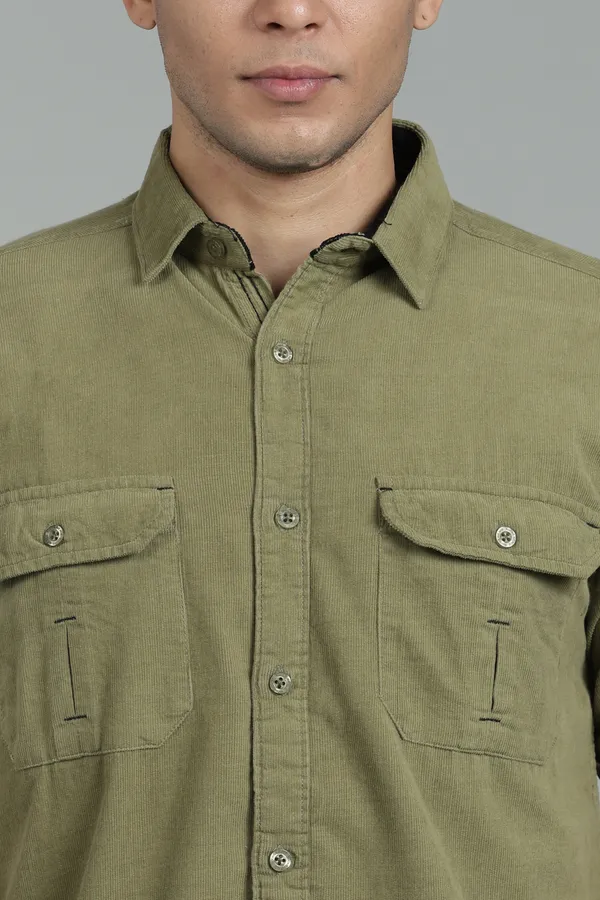 Men’s__Light_Olive_Textured_Corduroy_Casual_Shacket