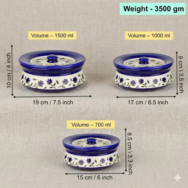 Ceramic_Handi_/_Casserole_Serving_Bowls_with_Lids_Set_of_3_(1500ml,_1000ml,_700ml)_|_Microwave_Safe_&_Dishwasher_Safe_|_Blue_Floral_Design_|_For_Biryani,_Curry,_Dal_&_Curd_|_Degchi