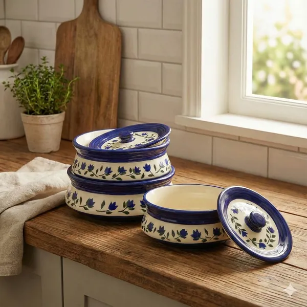 Ceramic_Handi_/_Casserole_Serving_Bowls_with_Lids_Set_of_3_(1500ml,_1000ml,_700ml)_|_Microwave_Safe_&_Dishwasher_Safe_|_Blue_Floral_Design_|_For_Biryani,_Curry,_Dal_&_Curd_|_Degchi