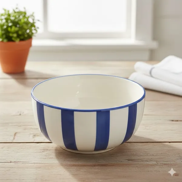 Ceramic_Serving_Bowl_with_Blue_&_White_Stripes_|_Multipurpose_Bowl_for_Soup,_Cereal,_Salad_&_Curry_|_Microwave_&_Dishwasher_Safe_|_Handmade_|_Made_in_India