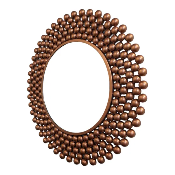 Elegant_Rose_Gold_Iron_Alloy_Round_Mirror_with_Ornate_Spherical_Frame_-_32x32_Inches_Metal_Wall_Art