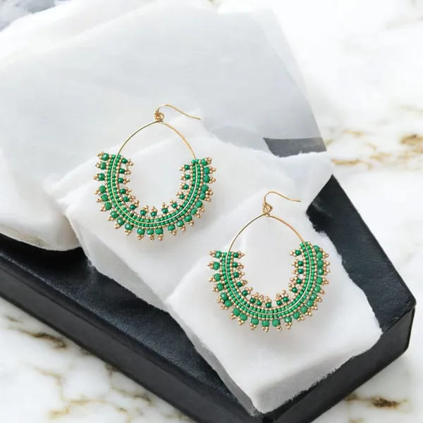 Handcrafted_Beaded_Hoop_Earrings_for_Women_–_Lightweight,_Ethnic_Style,_Festive_&_Daily_Wear_(Multiple_Colors)