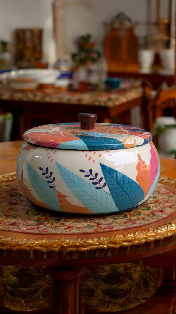 Handcrafted_Blue_Floral_Design_Mango_Wood_Roti_Box