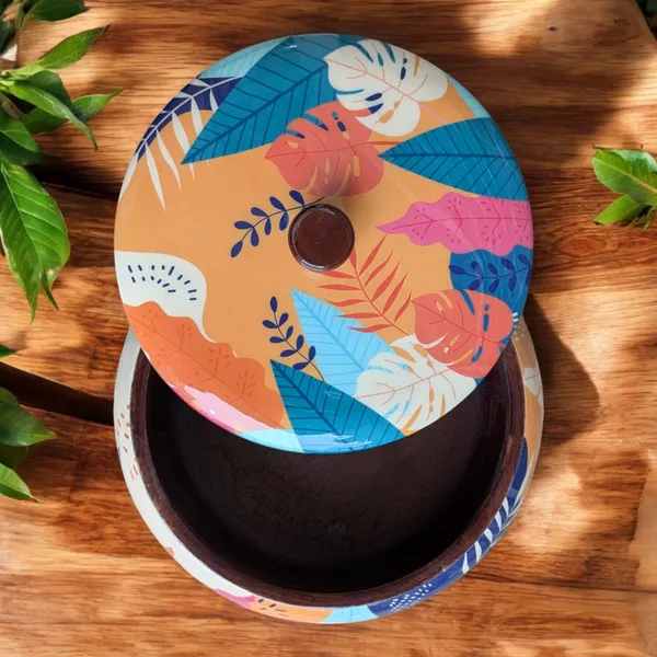 Handcrafted_Blue_Floral_Design_Mango_Wood_Roti_Box