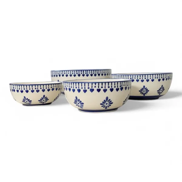 Handcrafted_Blue_&_White_Ceramic_Bowl_Set_–_Set_of_4_(Microwave_&_Dishwasher_Safe)