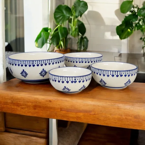 Handcrafted_Blue_&_White_Ceramic_Bowl_Set_–_Set_of_4_(Microwave_&_Dishwasher_Safe)