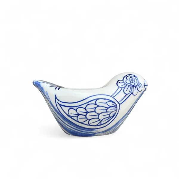 Handcrafted_Ceramic_Bird_Shaped_Planter_–_Blue_&_White_Pottery,_Decorative_Indoor_Planter_(7_x_4_x_3.5_Inches)