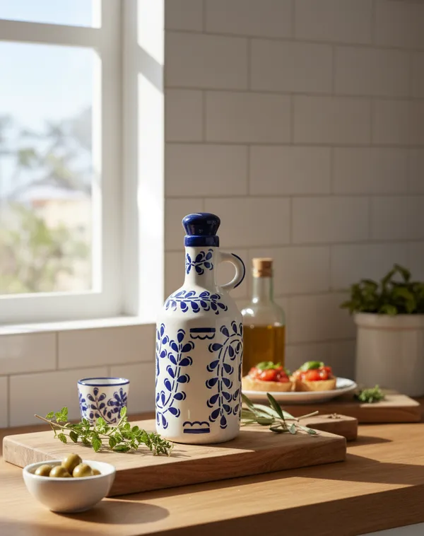 Handcrafted_Ceramic_Oil_Bottle_for_Kitchen_|_4_x_10_Inch_|_Hand-Painted_Blue_Floral_Design_|_Leak-Proof_Cap_|_For_Olive_Oil,_Vinegar,_Syrup_&_Dressing_|_Made_in_India