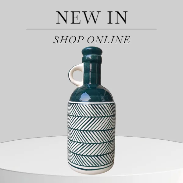 Handcrafted_Ceramic_Oil_Dispenser_Bottle_–_1000ml_|_Herringbone_Pattern