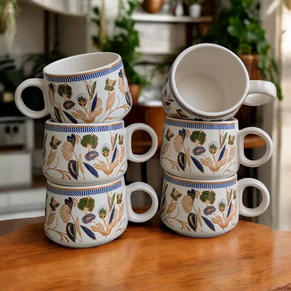 Handcrafted_Ceramic_Tea_Cups_–_150_ml_Floral_Design_(Set_of_6)