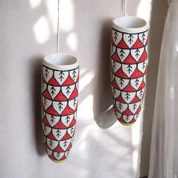 Pack_of_2_Handcrafted_Ceramic_Wall_Hanging_Planter_–_Elegant_Boho_Decor