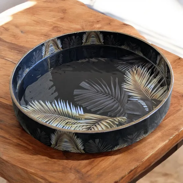 Handcrafted_MDF_Round_Serving_Tray_–_30cm,_Resin_Coated