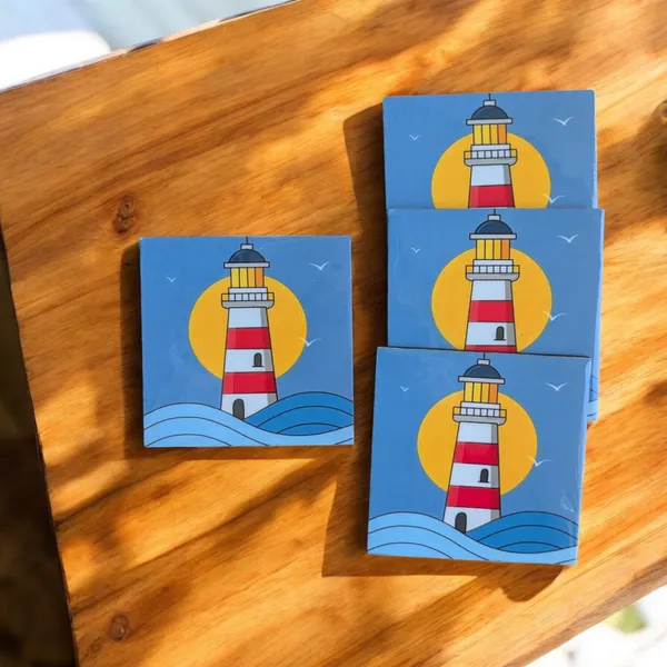 Lighthouse-Themed_Enamelled_MDF_Coasters_(Set_of_4)