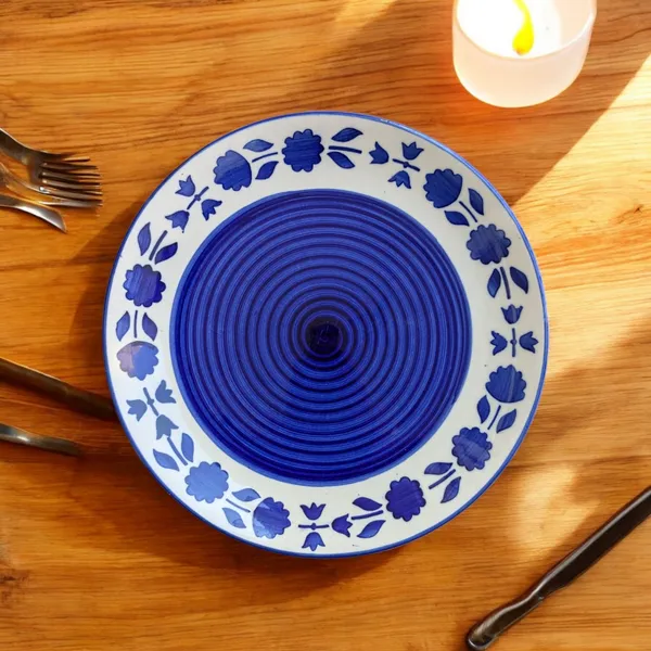MADARKS_Handcrafted_Hand-Painted_Ceramic_Dinner_Plates_–_10.5_Inch_(Set_of_2)