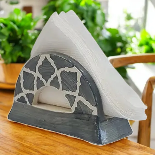 Madarks_Ceramic_Napkin_Holder_in_Handmade_Pottery_|_Tissue_Napkin_Holder_for_Dining_Table_(Grey_&_White)