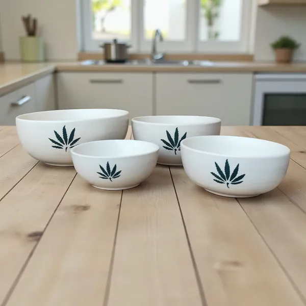 Madarks_Ceramic_Serving_Bowl_Set_of_4_|_Premium_White_Stoneware_Bowls_with_Leaf_Print_|_Mixing,_Serving,_Salad,_Cereal_&_Snack_Bowls_|_Microwave_&_Dishwasher_Safe_|_20.5cm,_17cm,_15cm,_13cm