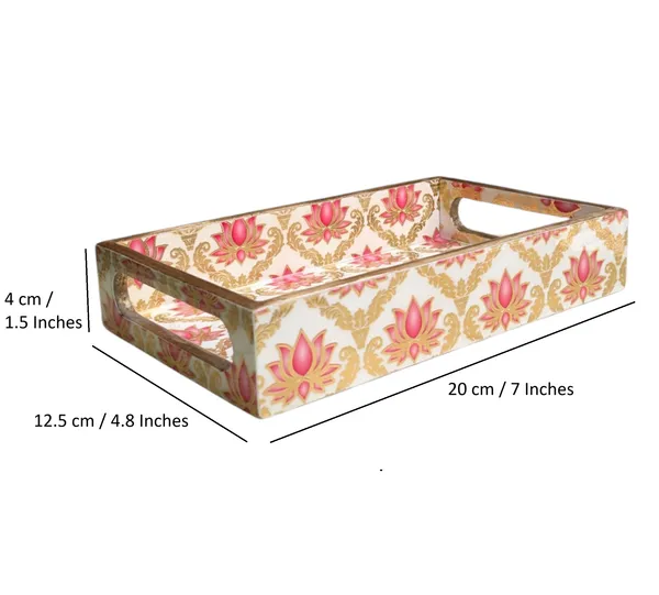 Madarks_Decorative_Wooden_Serving_Tray_with_Lotus_Motif_–_Small,_Eco-Friendly_Design_(20_x_12.5_x_4_cm)