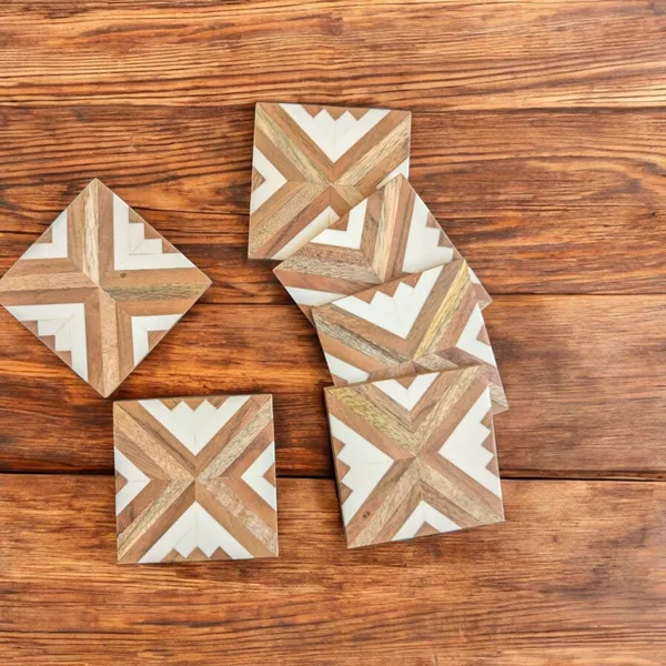 Madarks_Geometric_Wood_and_Resin_Coasters_(Set_of_6)
